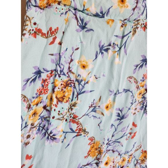 Lulus Women's Open Back Spring Flowy Maxi Dress-Sm - Picture 6 of 8